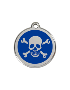 Médaille en émail Tête de mort 2