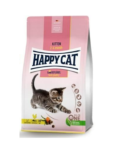 Happy Cat KITTEN Volaille (dès 4 semaines) 4kgs