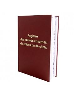 Registre des entrées et sorties