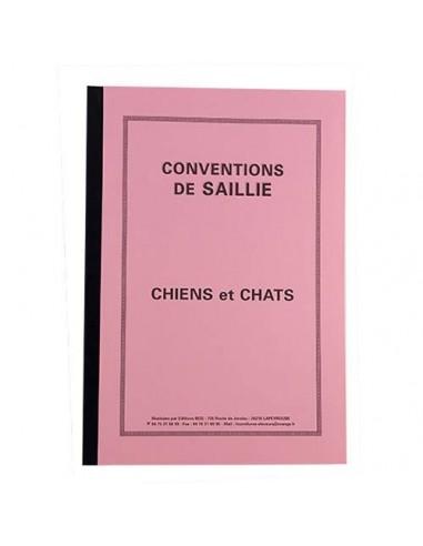 Carnet de conventions de saillie pour élevage