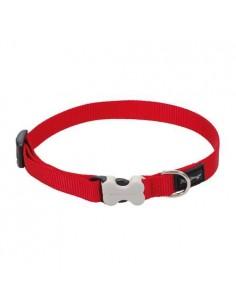 Collier réglable Red Dingo Basic rouge