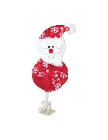 Peluche galette père Noël 40 cm