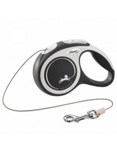 Laisse Flexi New Comfort Cordon Noire