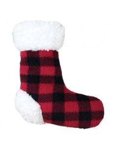Plaid écossais et peluche chaussette Doogy 2