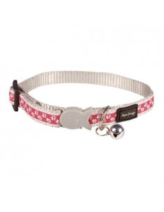 Collier Red Dingo Chats Fantaisie rose pattes
