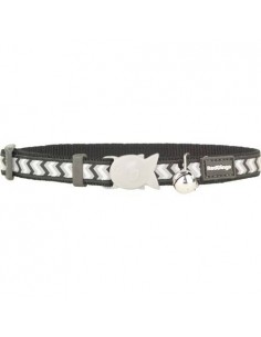 Collier Red Dingo Chats Reflective Ziggy Noir