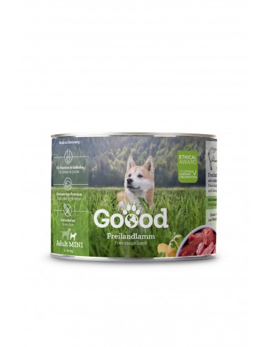 Goood MINI – Pâtée chien adulte à l’agneau fermier (sans céréales) 200 g