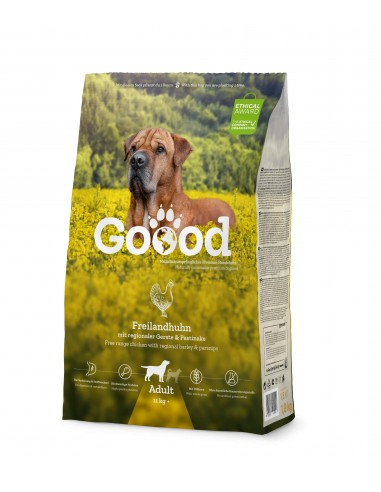 Goood Croquettes chien adulte au poulet fermier 10kgs