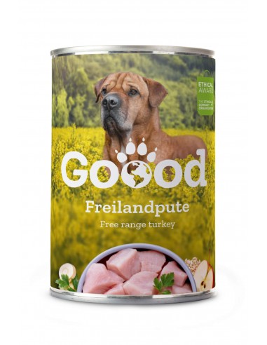 Goood Pâtée chien adulte à la dinde fermière 400 g