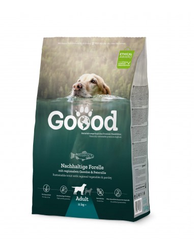 Goood Croquettes chien adulte à la truite durable sans céréales