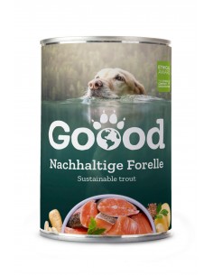 Goood Pâtée chien adulte à la truite durable (sans céréales) 400 g