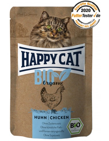 Happy Cat Pouch Bio Poulet 85g