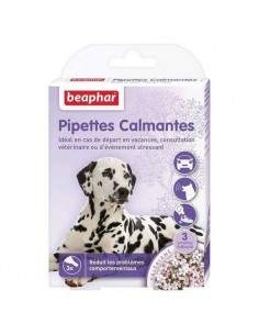 Pipettes calmantes à base de valériane pour chien