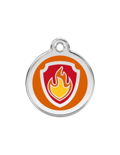 copy of Médaille en émail Chase de la Pat' Patrouille de Nickelodeon Bleu Foncé