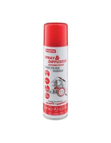 Spray & Diffuseur automatique insecticide Habitat 250ml