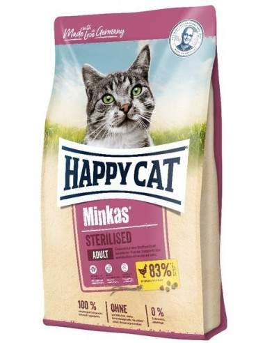 Happy Cat Minkas Sterilised 1.5kgs - 10 kgs