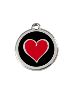 Médaille en émail Coeur