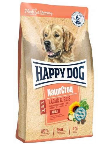 Happy Dog NaturCroq Saumon & Riz 12kgs