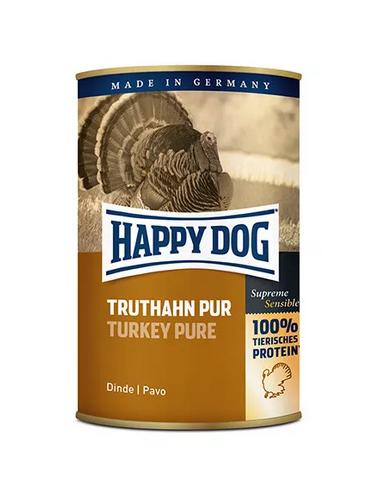 Happy Dog Boîte Dinde pure 400g