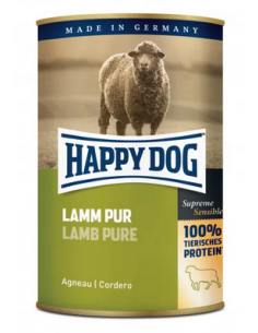Happy Dog Boîte Agneau pur 400g