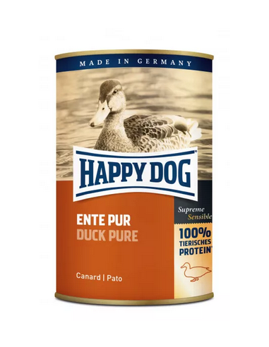 Happy Dog Boîte Canard pur 400g