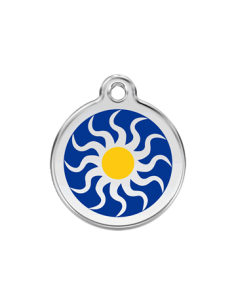 Médaille en émail Tribal Sun