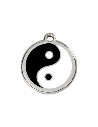 Médaille en émail Ying & Yang