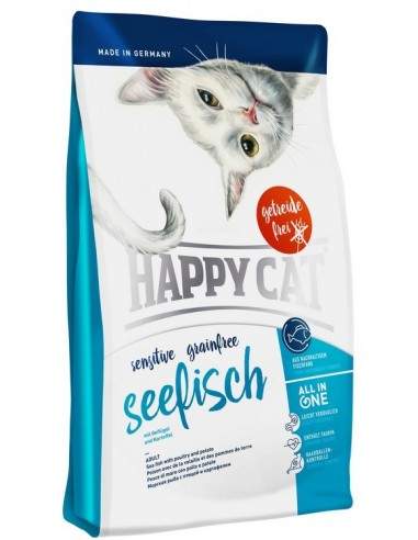 Happy Cat Sensitive Poisson Sans Céréale 1.4kgs - 4kgs