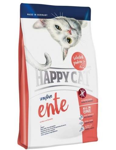 Happy Cat Sensitive Canard Sans Céréale 1.4kgs - 4kgs